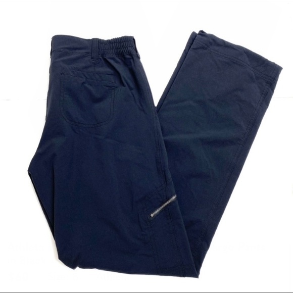 ATHLETA Palisade Straight Legs Stretch Cargo Pants in Black #54023 - Picture 8 of 8